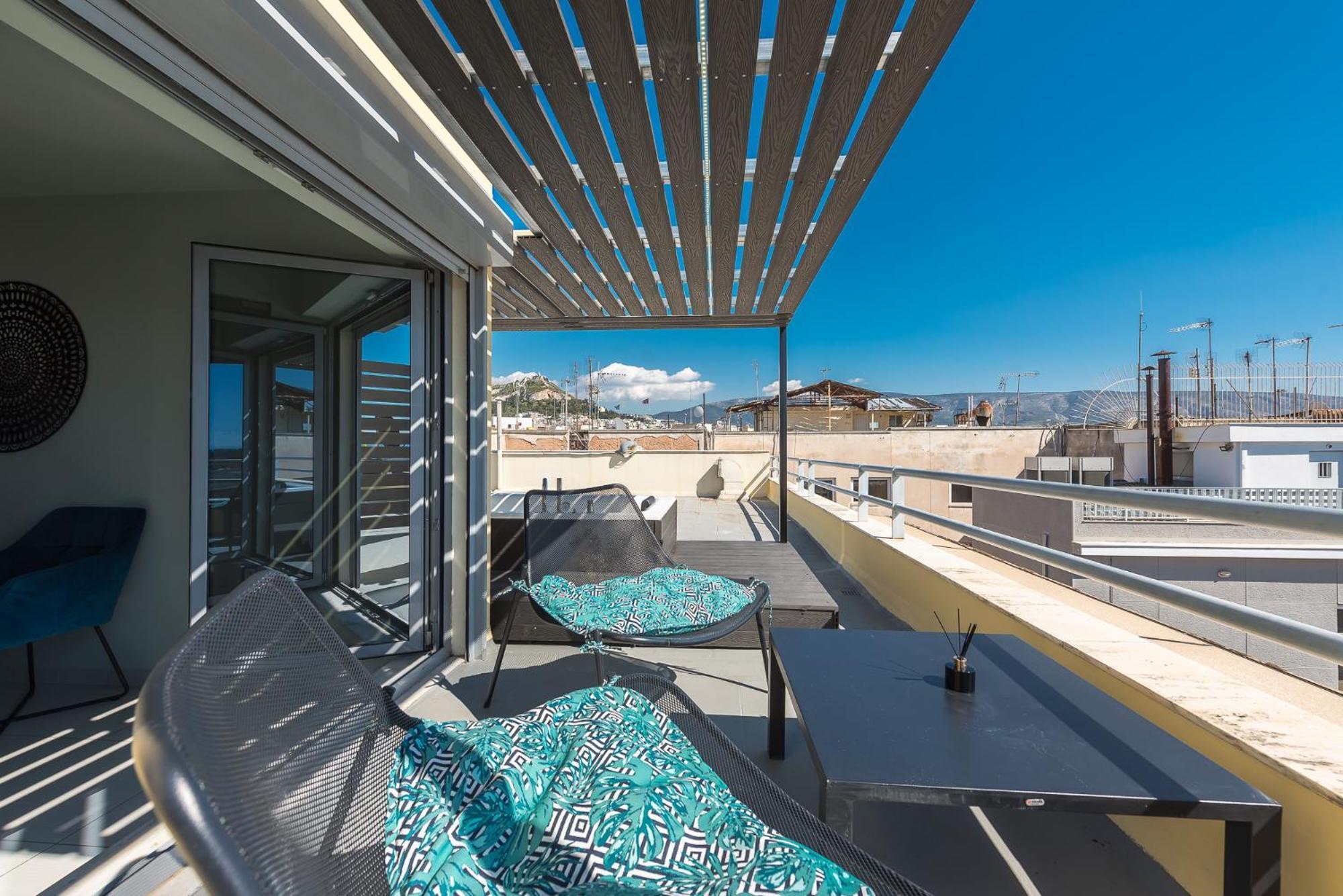 Acropolis View Mini Sky Suite & Hot Tub Athens Ngoại thất bức ảnh